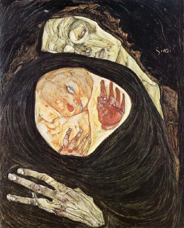 Egon Schiele Dead Mother oil painting image